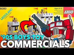Top 10 COOLEST '90s Boys Toy Commercials!