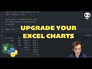 How to Create Interactive Charts from Excel Data - Five Minute Python Scripts