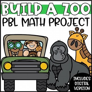 Build a Zoo Project Based Learning | Real World Math Project PBL