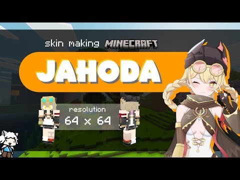 Minecraft - Skin Making "Jahoda" 64x64 (Java & Bedrock)