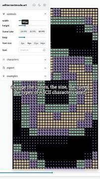 Build Dynamic ASCII Art #Retro #Tip #ascii #MakerUpdate