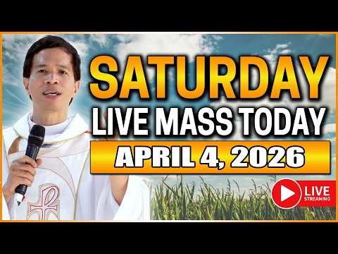 HOLY SATURDAY FILIPINO LIVE MASS TODAY II APRIL 4, 2026 II FR. FIDEL ROURA