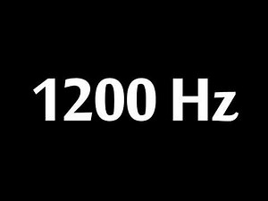1200 Hz Test Tone