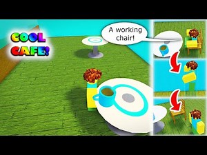 How to Make a COOL Cafe with Working Seats in Obby Creator! | Roblox | superJ