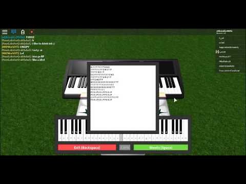 ROBLOX Piano video | Believer by Imagine dragons + Sheets