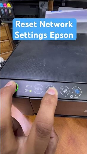 Factory Reset Network Settings in Epson L3150 and Epson L3250👨‍🔧🖨️ #bilalsworkshop