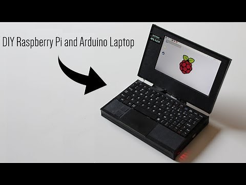 DIY Raspberry Pi + Arduino Laptop