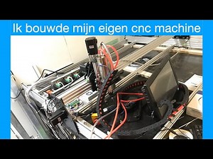 Ik bouwde mijn eigen cnc machine