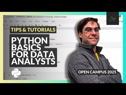 Python 101 for Data Analysts | Open Campus 2025