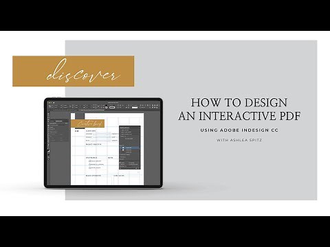 How to create an Adobe InDesign Interactive PDF