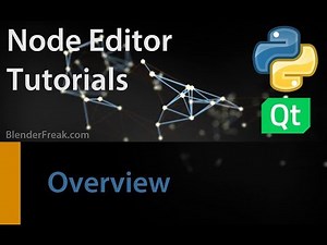Node Editor in Python Tutorial Series: Introduction