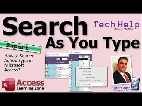 How to Create a Search-As-You-Type Box in Microsoft Access