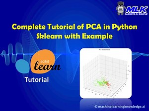Complete Tutorial of PCA in Python Sklearn with Example - MLK - Machine Learning Knowledge