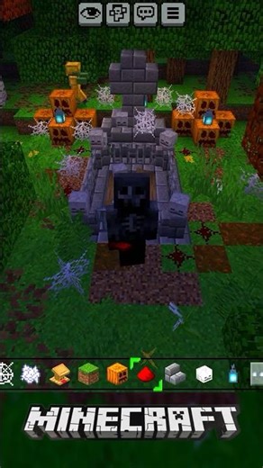 Halloween Decorations Ideas in Minecraft #minecraft #minecraftbuild #gaming