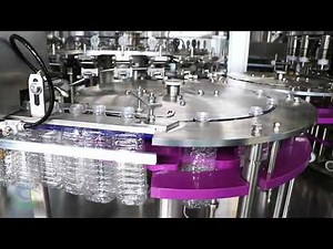 Automatic Small Bottle Water Filling Machine Full Process: Rinsing → Filling → Capping in 1 Minute!