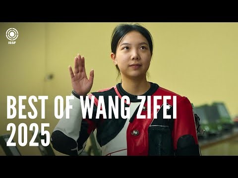 HIGHLIGHTS: Best of Air Rifle Star Wang Zifei | ISSF World Cup 2025