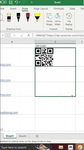 How to Create a QR code in Excel [Working!]