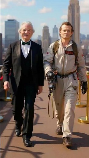 Ghostbusters 1984 Cast Reimagined | Real Actors & Characters Walk Together!