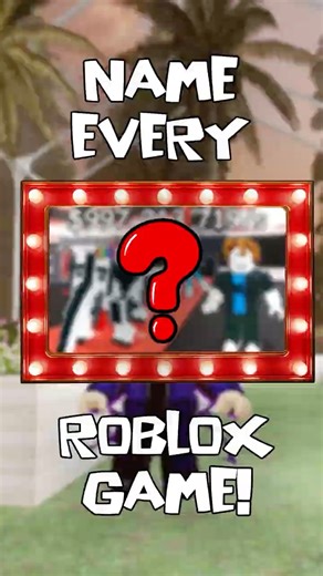 NAME EVERY ROBLOX GAME👀🧠 #Roblox #Quiz