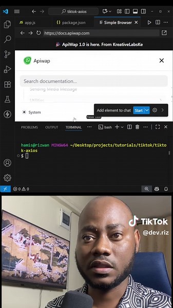 In this video we are going to look at making api calls in JavaScript using the axios library. #webdevelopment #codingforbeginners #javascript