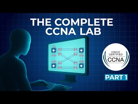 CCNA Complete Hands‑On Lab 2025 | VLAN, VTP , EtherChannel & Inter‑VLAN Routing | Part 1