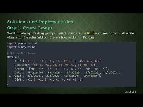 Python Grouping and Assigning Exception Rules in DataFrames