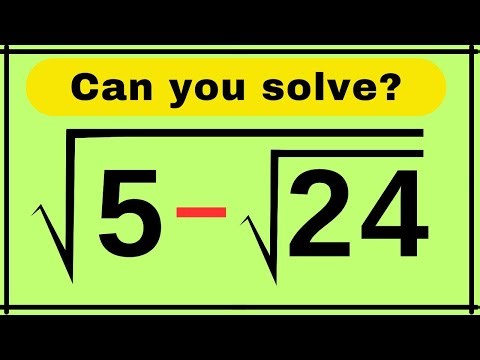 Japanese | A Very Interesting Square Root Algebra Problem | Tricky Math Olympiad Explained
