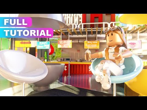 Create A CAFE Render Scene For ROBLOX GFX | GFX COMET (FULL TUTORIAL)
