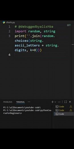 Random Password Generator in Python