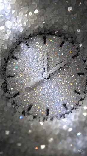 Crystal Clock Formation Time-Lapse