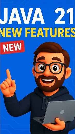 Java 21 New Features Explained in 60 Seconds!" #aishorts #learnjava #javamagic #java #jpa #javadoc