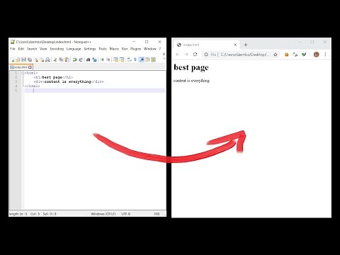 How to open code from notepad++ in browser (chrome, opera, safari, IE)
