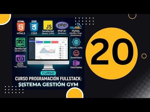 Curso de programación Fullstack con Javascript, html, PHP y MySQL #20