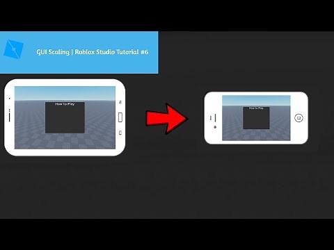 GUI Scaling Tutorial | Roblox Studio Tutorial #6