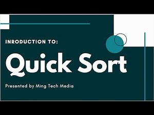 Quick Sort Tutorial| How Does Quick Sort Work? | Lomuto's Partition | QuickSort Java Explained