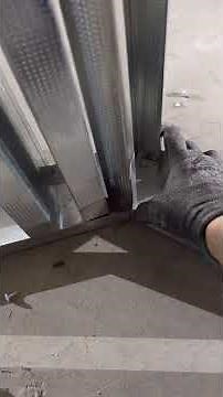 Framing Tips - Metal stud angled corners.