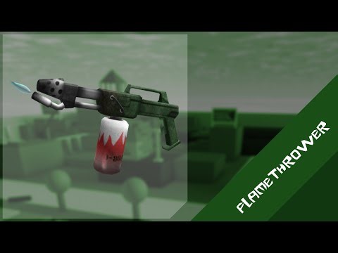 Fire - Flamethrower - Roblox