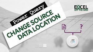 How to change source data location in Power Query (7 ways)