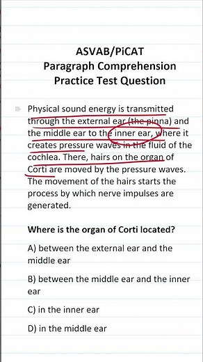 Ace the ASVAB: Paragraph Comprehension Practice Test #acetheasvab #grammarhero