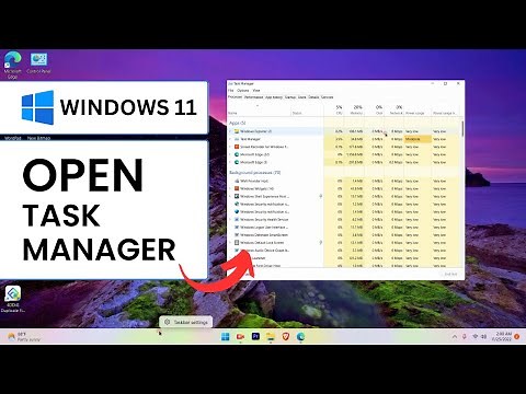 How to Access Task Manager on Windows 11? | Windows Task Manager on Desktop/Laptop