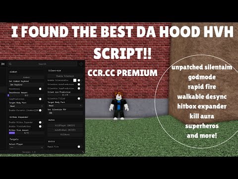 Best DaHood Script 2025 - Rapid Fire,Godmode,SilentAim - ROBLOX PC/MOBILE