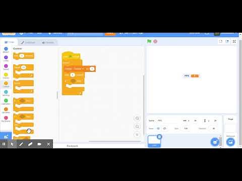 How To Make An FPS Counter On Scratch