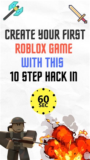Codingal on Instagram: "Create Your Own Roblox Game in 10 Easy Steps! Learn how to build your very own Roblox game in just 10 simple steps! Whether you're a beginner or looking to speed up your process, this quick tutorial will show you the shortcuts to get started. Don't miss out – your game-making journey starts now!  Book a FREE trial lesson now: https://cdg.al/hYCur Follow for more such FREE coding lessons and hacks! Don't forget to SAVE this reel."