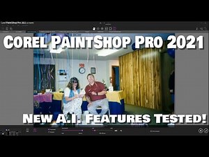 Corel Paint Shop Pro 2021 - Let's Play With AI!