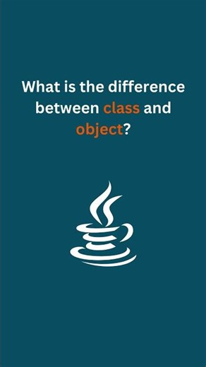 Class vs Object in Java 🔥 | Simple Explanation in 30 Seconds!