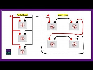 How To Wire Batteries In Series And Parallel Animation Connection Diagram Circuit