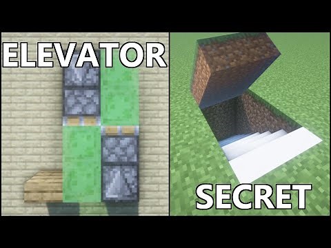 Minecraft: 10 Simple Redstone Builds! #3