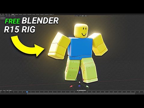 Use This Free R15 Rig For Your Roblox GFX Renders