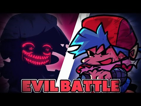 FRIDAY NIGHT FUNKIN' mod EVIL Boyfriend VS BF (Confronting-yourself)