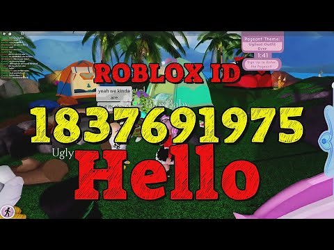 HELLO Roblox Song Codes